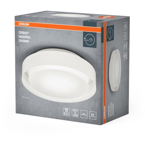 Osram plafonsko svetlo orbis madrid 2xE27/10W/230V prečnik 29 cm belo Slike