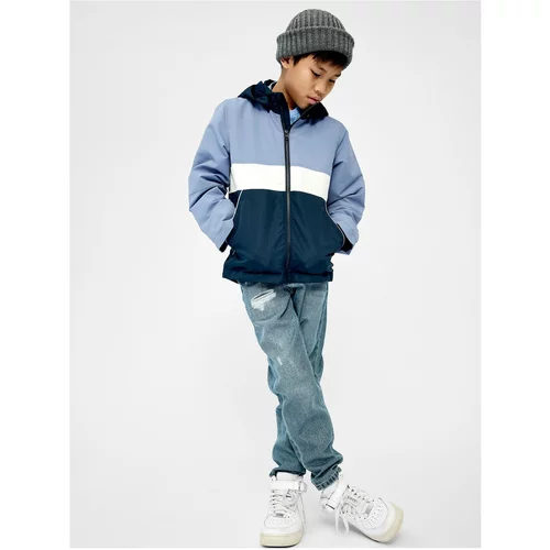 name it Blue boys' jeans with tattered effect Cesar - unisex
