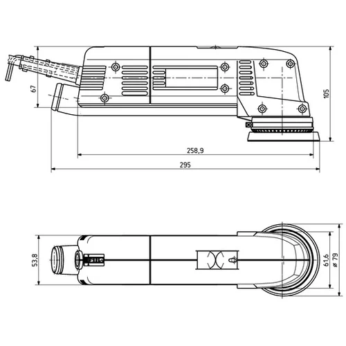  Orbitalni brusilnik SX E 400 (600405000)