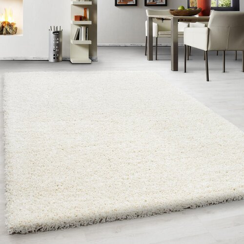 Novel preproga z visokim florom life 1500 120/170 cm tkano krem barve Slike