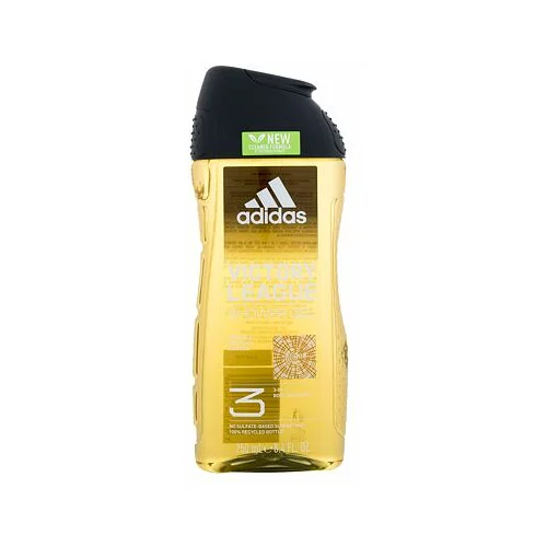 Adidas Victory League Shower Gel 3-In-1 gel za tuširanje 250 ml za muškarce