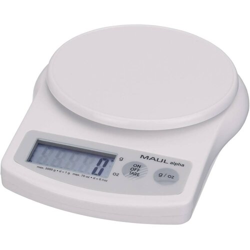 Maul vaga za pisma maulalpha opseg mjerenja (maks.) 5 kg mogućnost očitanja 1 g na baterije bijela Cijene