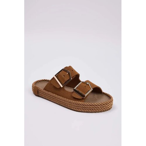 Trendyol shoes ženske sandale Takss25Sd00073, smeđe Slike