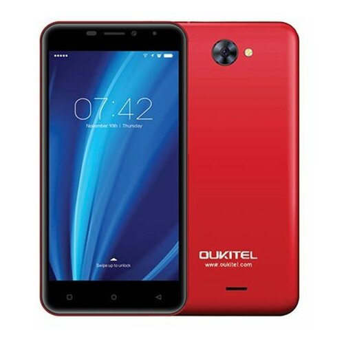 Oukitel C9 DS Red 5HD IPS,QC 1.3GHz/1GB/8GB/8&2MPix/Android 7.0 mobilni telefon Slike