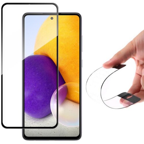 Full GLASS FILM KALJENO STEKLO Z OKVIROM ZA SAMSUNG A72 ČRNO, (22003437) Cene