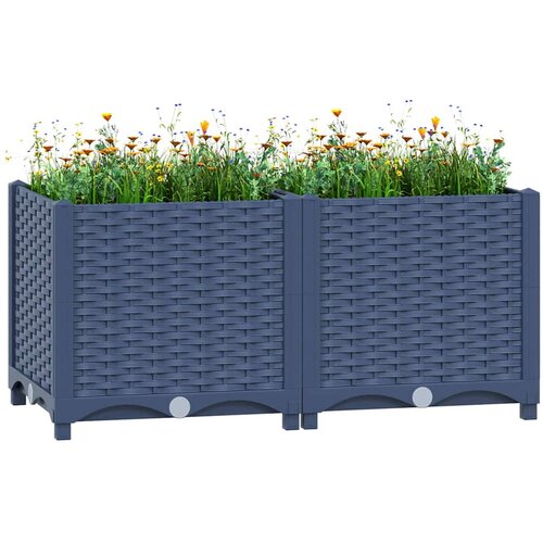  Povi&scaron;ena gredica 80x40x38 cm od polipropilena Cene