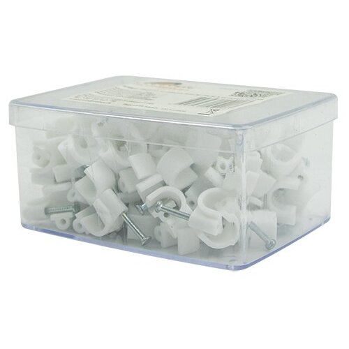 Mitea_Electric Obujmica sa ekserom 8mm za okrugle kablove (u PVC kutiji) PM-62 K Cene