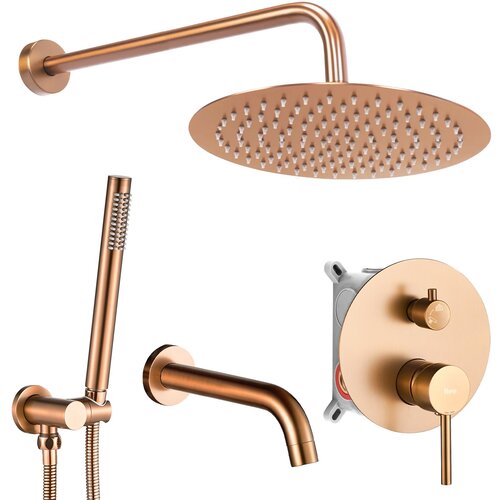 Rea Podžbukna kada i tu&scaron; set Lungo Copper Brush + BOX Cijene