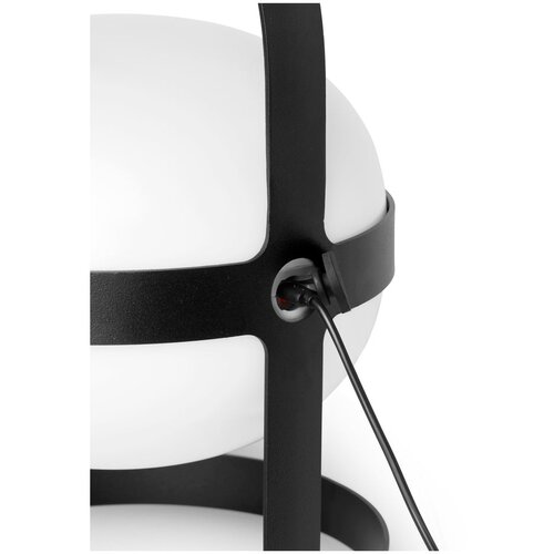 Rosendahl LED prenosljiva zunanja svetilka s solarnim panelom in USB &amp;oslash; 24 cm Soft Spot &amp;ndash; Slike