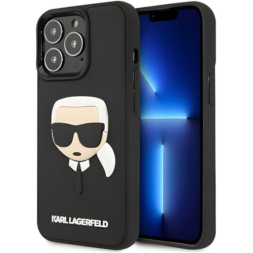 Karl Lagerfeld Puzdro pre Apple iPhone 13 Pro/iPhone 13 - Črna Slike