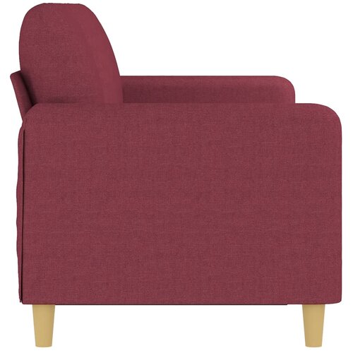  Trosjed od tkanine crvena boja vina 180 cm Slike