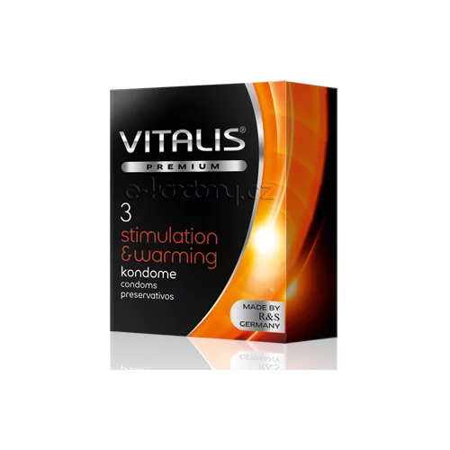 Vitalis Premium Stimulation & Warming 3 pack