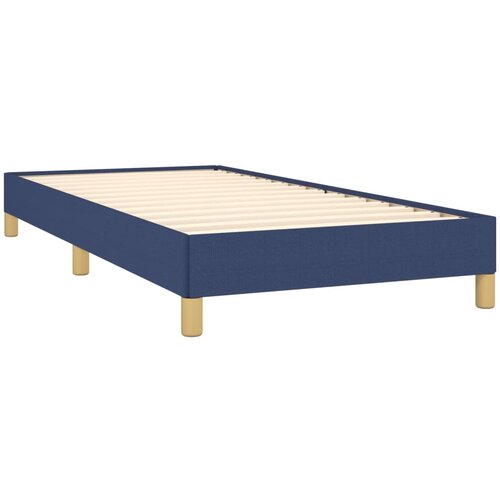  Okvir za krevet bez madraca plava 90x190cm od tkanine Slike