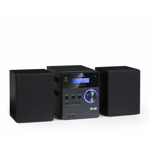 Auna MC-20 DAB micro stereo sustav, DAB +, Bluetooth, daljinski upravljač, crna boja