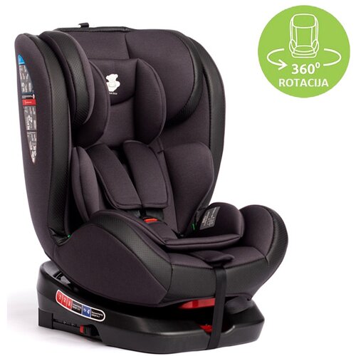 Bbo auto sedi&amp;scaron;te i-size cosmos isofix (BS09P) 40-150cm - black Slike