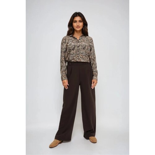 Marisse WOMEN&amp;#039;S PANTS Z-SP-4805 BROWN Slike