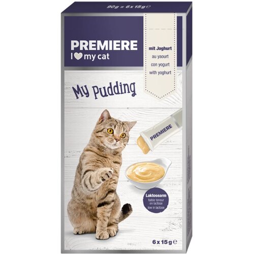 Premiere poslastica za mačke My Pudding jogurt 6x15 g Cijene