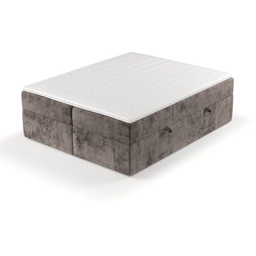 Maison de R&amp;ecirc;ve Rjava boxspring postelja s prostorom za shranjevanje 180x200 cm Yoko &amp;ndash; Slike