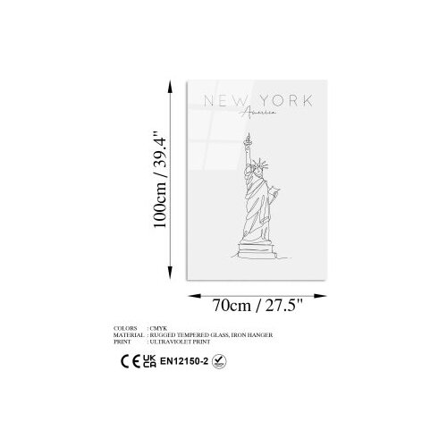 Wallxpert slika UV-256 70 x 100, 70x100cm Slike