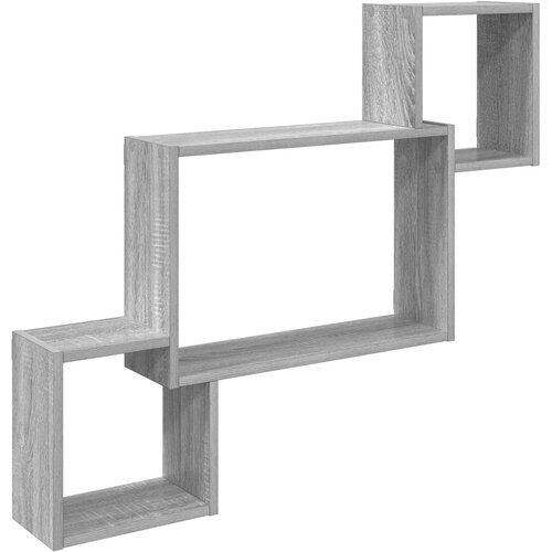  Zidna polica Zidna montaža Siva Sonoma 91 5 x 15 x 76 cm - Siva Sonoma Cene