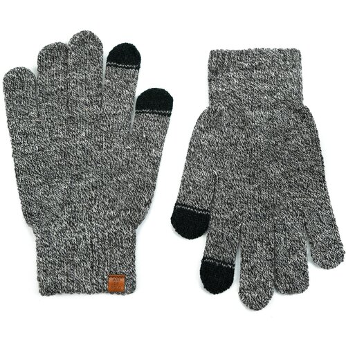 Art of Polo Man's Gloves Rk23475-1 Black/Light Grey Slike