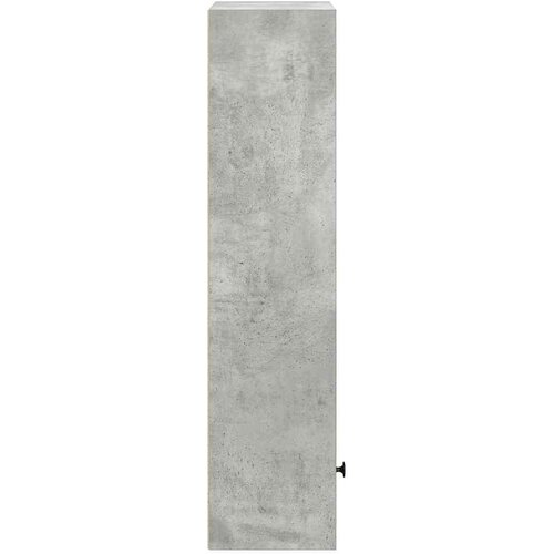 VidaXL Regal za knjige boja betona 31x24x102 cm konstruirano drvo Slike