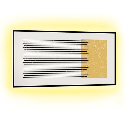 Klarstein Pametni grelnik Mojave 1000 2 v 1 Infrardeči konvektor 120x60cm 1000W RGB osvetlitev Cene