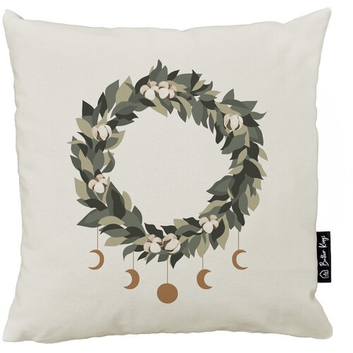 Butter Kings Ukrasna jastučnica s božićnim motivom 45x45 cm Festive Wreath – Cijene