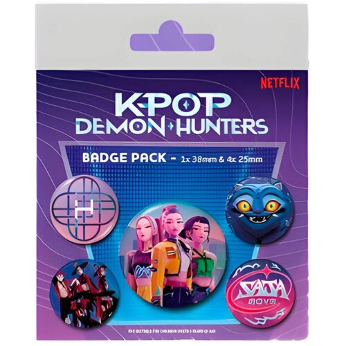 Pyramid bedževi kpop demon hunters - badge pack Cene