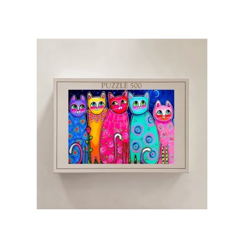 Wallxpert PZL_079_500 multicolor puzzle Slike