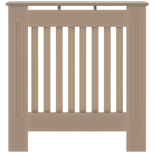 VidaXL pokrivač radijatora 2 pcs smeđa 78 x 19 x 81.5 cm Slike