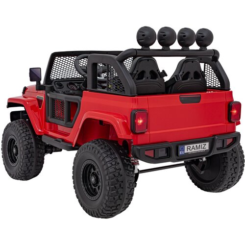 Auto na akumulator OFF-ROAD 3.0 4x4 - crveni Slike