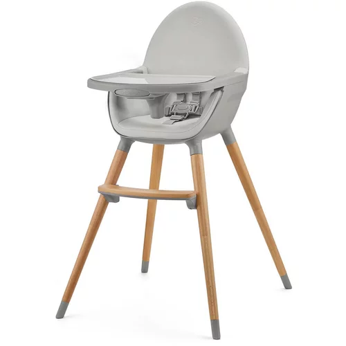 Kinderkraft stolica za hranjenje fini™ 2 grey