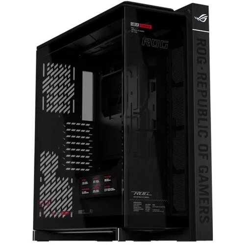 Asus ROG CRONOX GR801 CURVE TG ARGB BLACK Midi Tower Slike
