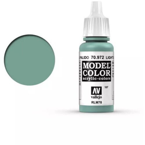 Vallejo Model Color 107 pastelno turkizno zelena (Light Green Blue) (972) - 17 ml Cene