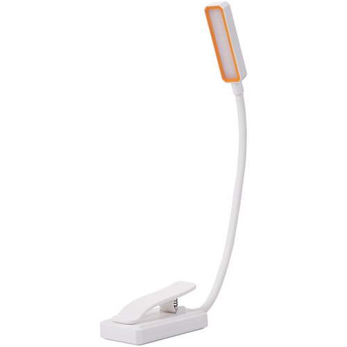 INF Upogljiva vpenjalna svetilka z 10 LED diodami, popolna bralna svetilka za knjige White, (21731743) Cene
