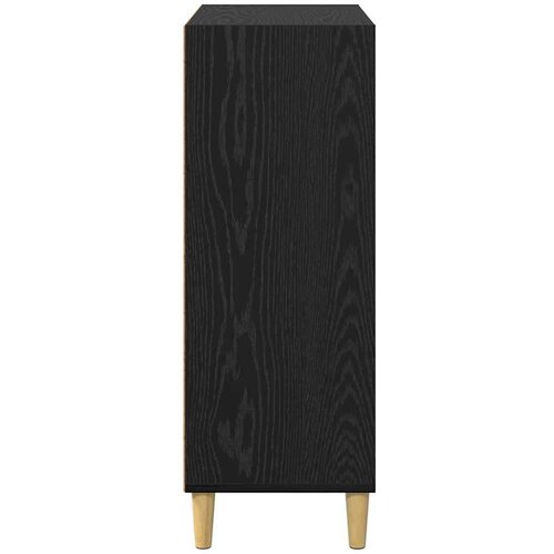 VidaXL Kreveta Crni hrast 69 5 x 32 5 x 90 cm Konstruirano drvo Slike