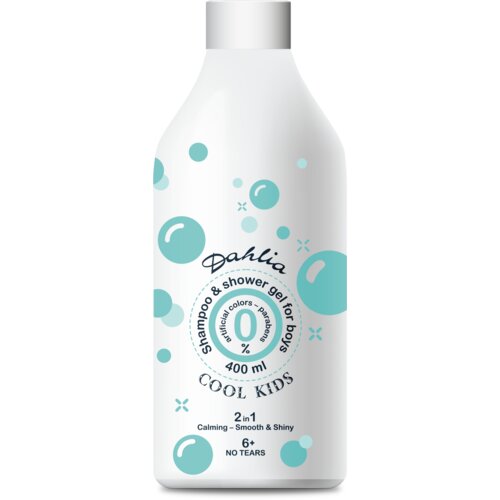 Dahlia cool kids šampon i gel za tuširanje za dečake 2 u 1 400ml Cene