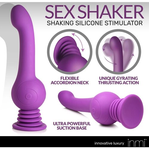 Inmi Tresoči silikonski stimulator vijoličen Slike