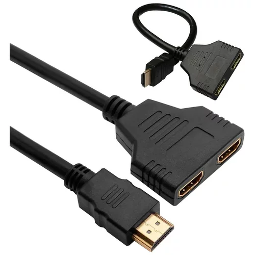 Adapter HDMI splitter razdelilec 2 kanala FHD