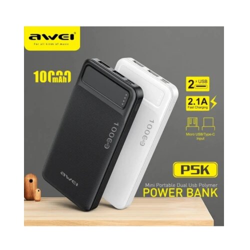 Awei powerbank P5K 10.000 mah li-polymer Slike