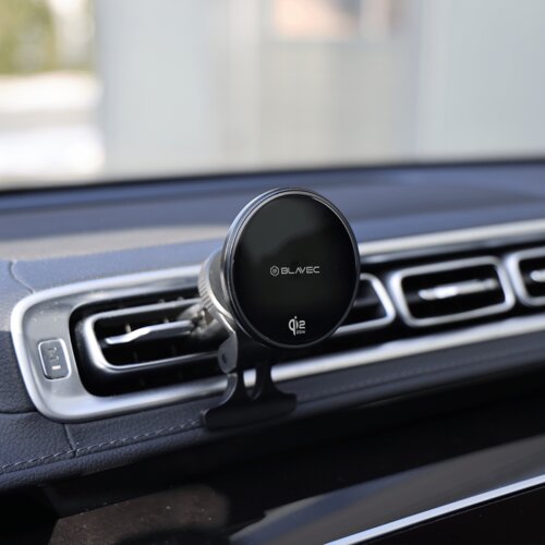  Auto držač Qi2.2 25W magnetski s indukcijskim punjenjem Blavec za ventilacijski otvor Slike