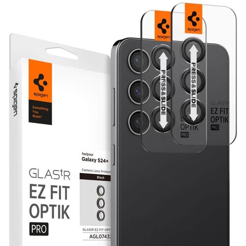 Spigen OPTIK.TR EZ FIT Za&scaron;tita za kameru 2 kom za SAMSUNG S24+PLUS crna Cijene