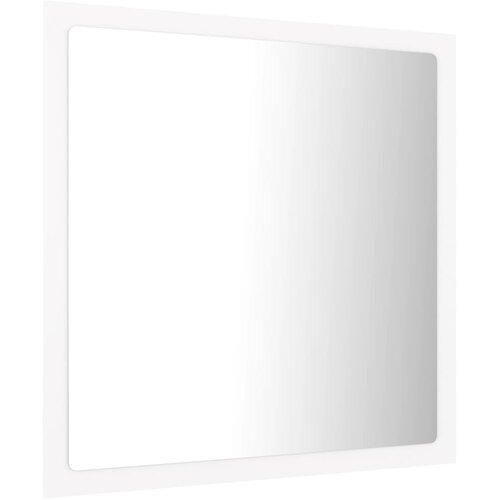  LED kupaonsko ogledalo bijelo 40 x 8,5 x 37 cm akrilno Slike