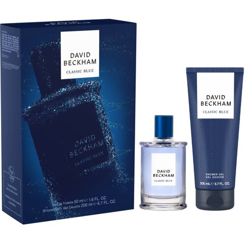 David Beckham Classic Blue darilni set za moške Cene