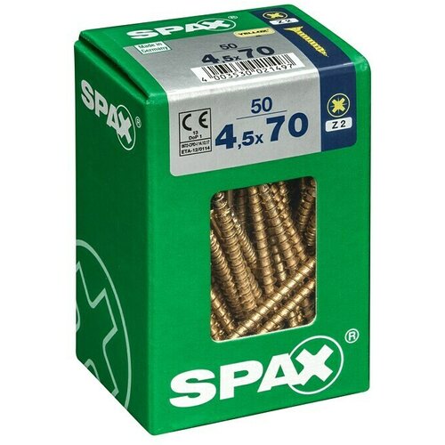 SPAX Univerzalni vijak (4,5 x 70 mm, Puni navoj, 50 Kom.) Cijene