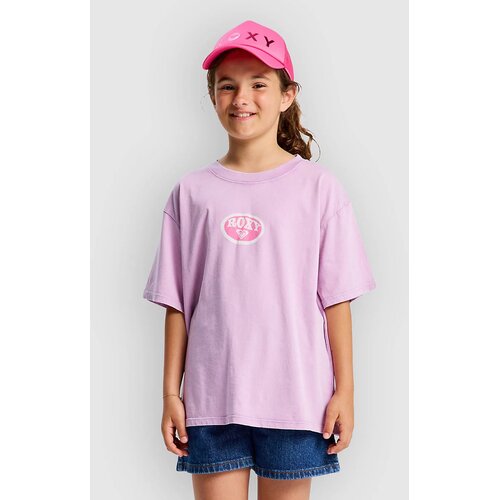 Roxy Eveoversize Washed Kids T-shirt crocus petal Slike