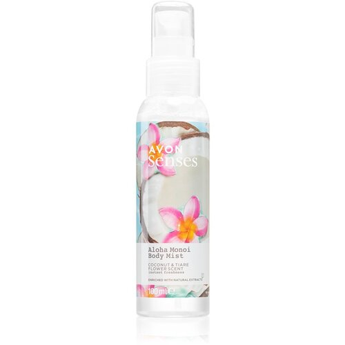 Avon Senses Aloha Monoi osvežilno pršilo za telo 100 ml Cene