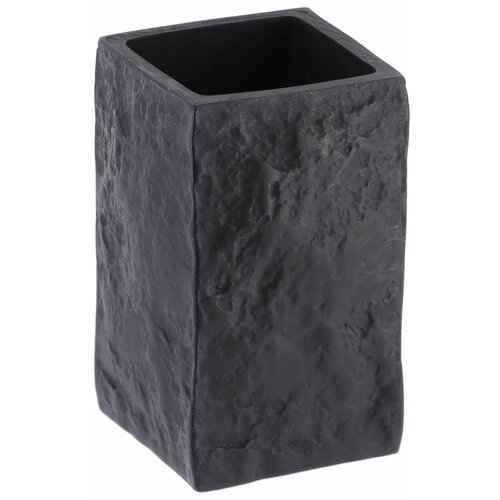 Tendance čaša za četkice 10,5x6,3x6,3 cm poliresin crna 61120103 Slike