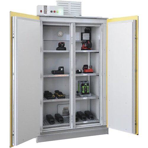 LaCont Varnostna omara za shranjevanje akumulatorskih baterij SiS Li-Ion 90 Safe Pro, brez sistema za gašenje požara, VxŠ 2250 x 1212 mm Cene